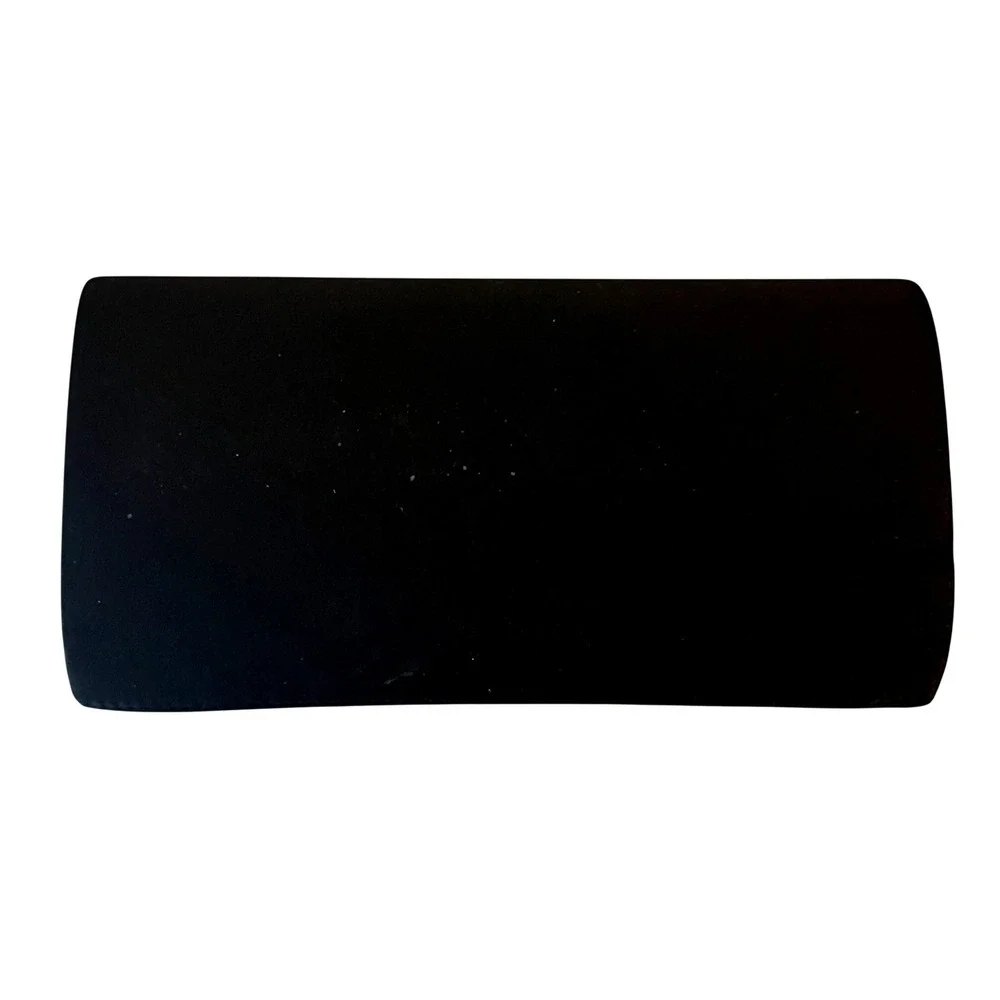 Vintage Evening Clutch Women‎ Black Rhinestone Pleated Satin Chain Strap Regency